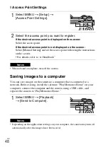 Предварительный просмотр 48 страницы Sony Alpha NEX-5R Instruction Manual