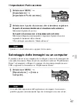 Предварительный просмотр 319 страницы Sony Alpha NEX-5R Instruction Manual