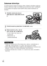 Предварительный просмотр 588 страницы Sony Alpha NEX-5R Instruction Manual