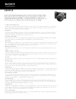 Sony Alpha NEX-5RK Specifications предпросмотр