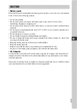 Предварительный просмотр 3 страницы Sony Alpha NEX-6 Instruction Manual