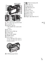 Предварительный просмотр 11 страницы Sony Alpha NEX-6 Instruction Manual