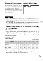 Предварительный просмотр 45 страницы Sony Alpha NEX-6 Instruction Manual