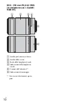 Предварительный просмотр 262 страницы Sony Alpha NEX-6 Instruction Manual