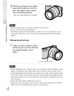 Preview for 18 page of Sony Alpha NEX-C3 Instruction Manual