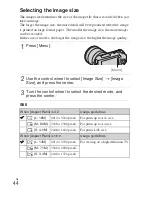 Preview for 44 page of Sony Alpha NEX-C3 Instruction Manual