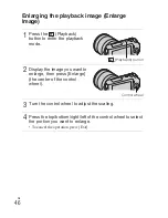 Preview for 46 page of Sony Alpha NEX-C3 Instruction Manual