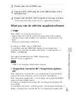 Preview for 61 page of Sony Alpha NEX-C3 Instruction Manual