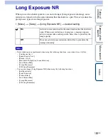 Preview for 192 page of Sony Alpha NEX-C3 Instruction Manual