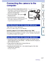 Preview for 233 page of Sony Alpha NEX-C3 Instruction Manual