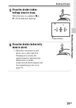 Предварительный просмотр 25 страницы Sony Alpha SLT-A37 Instruction Manual