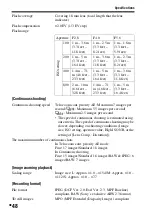 Предварительный просмотр 48 страницы Sony Alpha SLT-A37 Instruction Manual