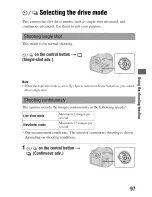 Предварительный просмотр 40 страницы Sony Alpha390 Instruction Manual