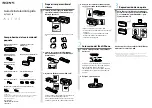Preview for 2 page of Sony ALT-SA31iR Quick Setup Manual
