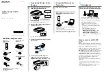 Preview for 1 page of Sony Altus ALT-A33PC Quick Setup Manual