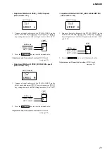 Preview for 21 page of Sony AM-NX9 Service Manual