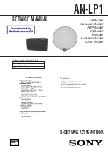 Preview for 1 page of Sony AN-LP1 Service Manual