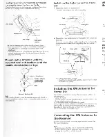 Preview for 3 page of Sony AN-XM100 Installation Manual