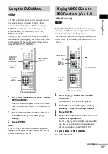 Предварительный просмотр 33 страницы Sony & 91) Operating Instructions Manual