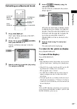 Предварительный просмотр 35 страницы Sony & 91) Operating Instructions Manual