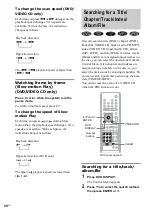 Предварительный просмотр 44 страницы Sony & 91) Operating Instructions Manual