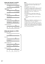 Предварительный просмотр 48 страницы Sony & 91) Operating Instructions Manual