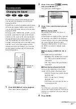 Предварительный просмотр 51 страницы Sony & 91) Operating Instructions Manual