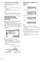 Предварительный просмотр 52 страницы Sony & 91) Operating Instructions Manual