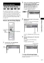 Предварительный просмотр 77 страницы Sony & 91) Operating Instructions Manual