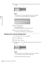 Preview for 226 page of Sony Anycast station AWS-G500 Operating Instructions Manual