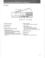 Preview for 5 page of Sony APM-215 Operating Instructions Manual