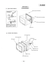 Предварительный просмотр 13 страницы Sony APM-X3U Service Manual