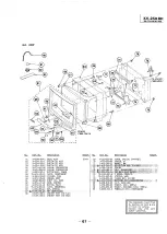 Предварительный просмотр 45 страницы Sony APM-X3U Service Manual