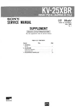 Предварительный просмотр 77 страницы Sony APM-X3U Service Manual