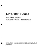 Preview for 15 page of Sony APR-5001 Series Operation And Maintenance Manual