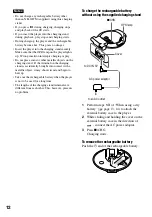 Предварительный просмотр 12 страницы Sony Atrac CD Walkman D-NE20LS Operating Instructions Manual