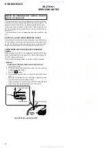 Предварительный просмотр 4 страницы Sony Atrac CD Walkman D-NE20LS Service Manual