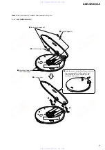 Предварительный просмотр 7 страницы Sony Atrac CD Walkman D-NE20LS Service Manual