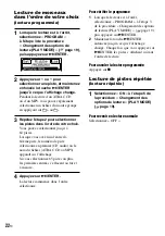 Preview for 54 page of Sony ATRAC CD WALKMAN NE320 (Spanish) Manual Del Usuario