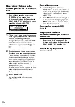 Preview for 86 page of Sony ATRAC CD WALKMAN NE320 (Spanish) Manual Del Usuario