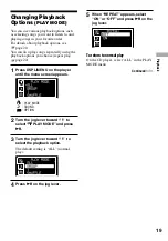 Предварительный просмотр 19 страницы Sony Atrac3 CD Walkman D-NE520 Operating Instructions Manual