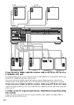 Предварительный просмотр 20 страницы Sony AVD-C700ES - 5 Dvd Changer/receiver Operating Instructions Manual