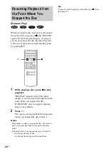 Предварительный просмотр 26 страницы Sony AVD-C700ES - 5 Dvd Changer/receiver Operating Instructions Manual