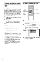 Предварительный просмотр 30 страницы Sony AVD-C700ES - 5 Dvd Changer/receiver Operating Instructions Manual