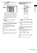 Предварительный просмотр 31 страницы Sony AVD-C700ES - 5 Dvd Changer/receiver Operating Instructions Manual