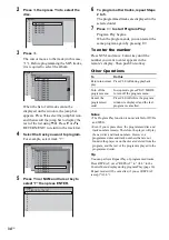 Предварительный просмотр 34 страницы Sony AVD-C700ES - 5 Dvd Changer/receiver Operating Instructions Manual