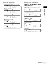 Предварительный просмотр 41 страницы Sony AVD-C700ES - 5 Dvd Changer/receiver Operating Instructions Manual