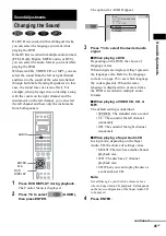 Предварительный просмотр 45 страницы Sony AVD-C700ES - 5 Dvd Changer/receiver Operating Instructions Manual