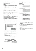 Предварительный просмотр 46 страницы Sony AVD-C700ES - 5 Dvd Changer/receiver Operating Instructions Manual