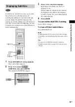 Предварительный просмотр 55 страницы Sony AVD-C700ES - 5 Dvd Changer/receiver Operating Instructions Manual